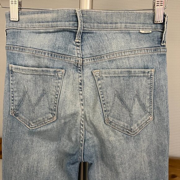 Mother The Stunner Ankle Fray Tinge Wash Denim Jean Sz‎ 25 - Picture 10 of 13